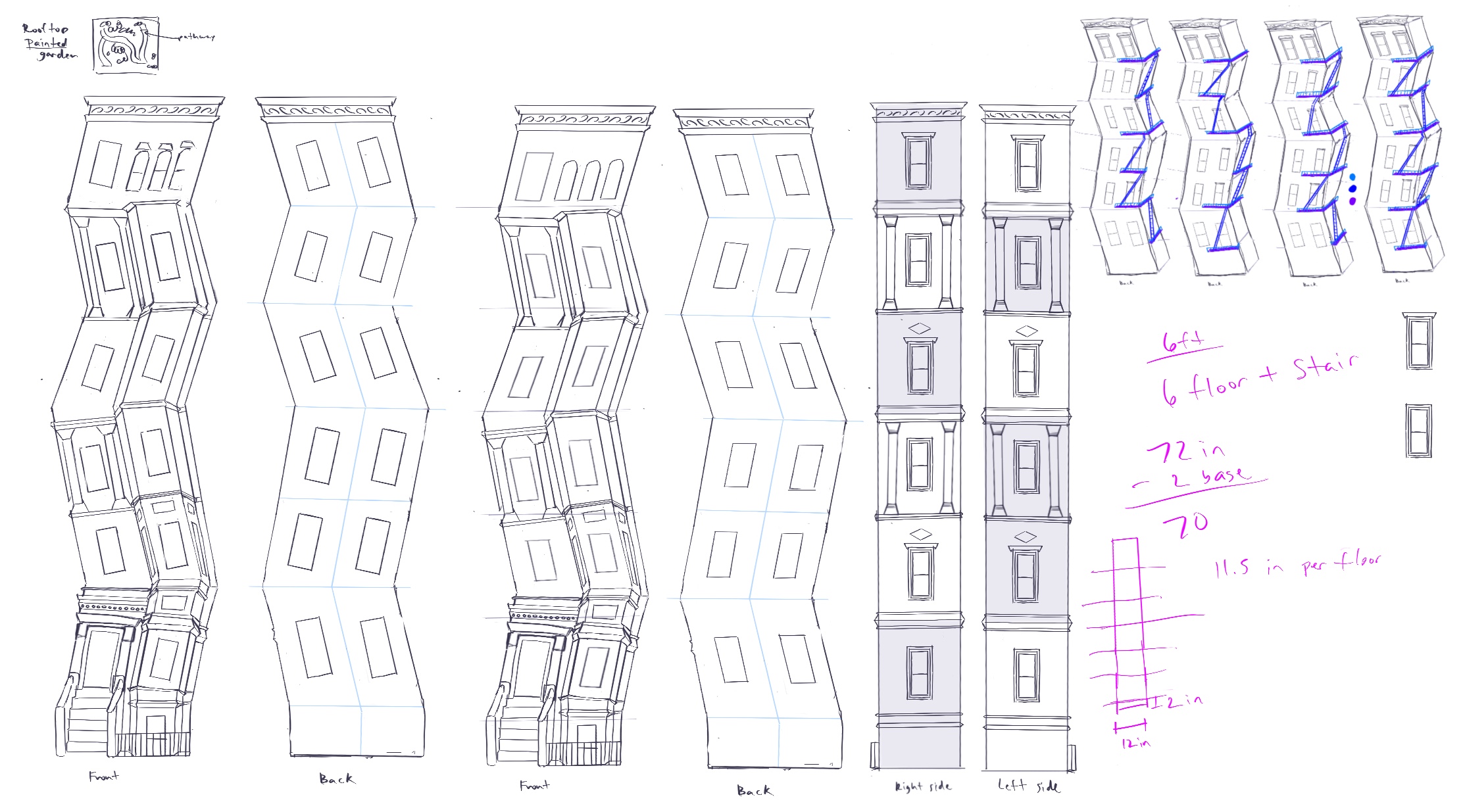 Progress sketch.